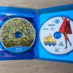 Minions 3D Blu-ray + Blu-ray + DVD Disc, Ophalen of Verzenden, Zo goed als nieuw, Tekenfilms en Animatie