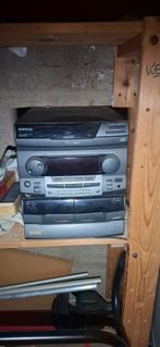 Oude stereo met cassette en CD speler, Ophalen, Gebruikt, Cassettedeck, Overige merken