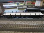 MARKLIN 4663 METALEN RONGEN WAGON MET BUIZEN, Hobby en Vrije tijd, Modeltreinen | H0, Wisselstroom, Wagon, Ophalen of Verzenden