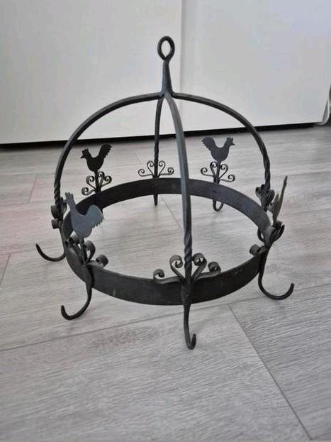 Mooie Wildhanger met Haan Motief, Antiek en Kunst, Curiosa en Brocante, Ophalen