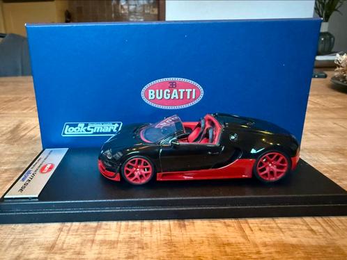 1:43 Bugatti Veyron grand sport vitesse - Looksmart, Hobby en Vrije tijd, Modelauto's | 1:43, Zo goed als nieuw, Auto, Overige merken