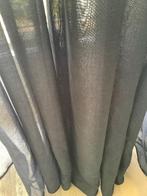 2 kant & klaar luxe gordijnen B x 340 totaal grijs, Huis en Inrichting, Ophalen, 200 cm of meer, Zo goed als nieuw, 200 cm of meer