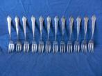 12 Twaalf gebaksvorkjes Gero ontwerp Georg Nilsson model 650, Antiek en Kunst, Antiek | Bestek, Ophalen of Verzenden