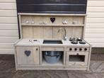 kinderkeuken speelkeuken steigerhout NIEUW, Kinderen en Baby's, Speelgoed | Speelkeukens, Ophalen of Verzenden, Nieuw, Hout, Speelkeuken