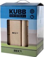 Bex Sport Original Kubb Rode Koning Rubberhout inclusief tas, Ophalen of Verzenden, Zo goed als nieuw