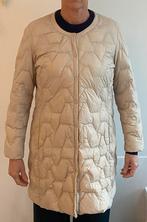 Quilted creme/beige damesjas maat M, Kleding | Dames, Jassen | Zomer, Ophalen of Verzenden, Zo goed als nieuw, Beige