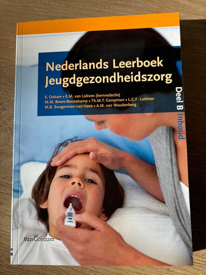 Nederlands Leerboek Jeugdgezondheidszorg - Deel B, Boeken, Studieboeken en Cursussen, Zo goed als nieuw, HBO, Alpha, Ophalen of Verzenden