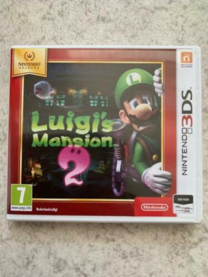 DS3 Luigi's Mansion 2 game! SUPER CADEAUTIP!, Spelcomputers en Games, Games | Nintendo 2DS en 3DS, Zo goed als nieuw, Avontuur en Actie