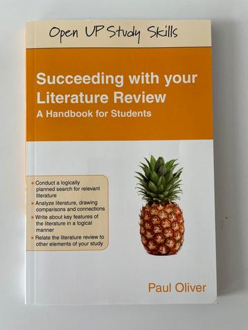 Succeeding with your literature review, Paul Oliver hardcopy beschikbaar voor biedingen