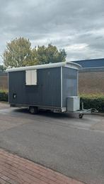 Schaftkeet polyester dak met kenteken snelverkeer 4x2, Doe-het-zelf en Verbouw, Bouwketen en Schaftketen, Ophalen of Verzenden