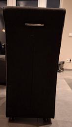 4 grijze stoffen eetkamer stoelen, Huis en Inrichting, Ophalen, Gebruikt, Grijs