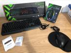 Battletron Toetsenbord + Muis + Gaming mouse pad, Computers en Software, Toetsenborden, Battletron, Toetsenbord en muis-set, Ophalen of Verzenden