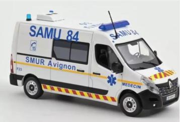 Renault Master 2014 SAMU 84 schaal 1/43 NOREV ref. 518789 beschikbaar voor biedingen