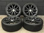 19 inch Dotz Misano Grey - Audi A3 5x112 ET45 Bridgestone, Auto-onderdelen, Banden en Velgen, Banden en Velgen, Winterbanden, 235 mm