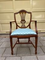 STOEL KLASSIEK NIEUWE BEKLEDING, Huis en Inrichting, Stoelen, Ophalen, Gebruikt, Hout, Eén