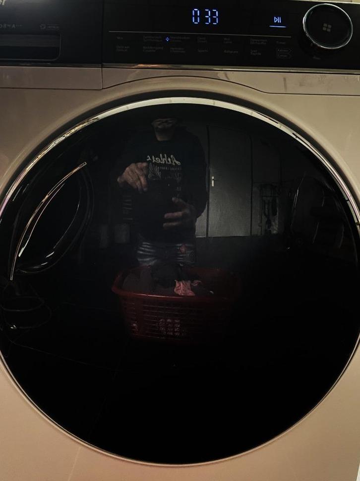 Haier hd80 a3979 A+++ warmtepompdroger eco zuinig wasdroger, Witgoed en Apparatuur, Wasdrogers, Zo goed als nieuw, Overige typen