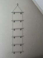 Metalen fotohanger met knijpertjes tip: Sint of kerst, Ophalen of Verzenden, Gebruikt, Metaal of Aluminium, Minder dan 50 cm