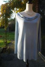 lavendel blauwe top met sjaal kraag mt XL made in Italy, Kleding | Dames, Blauw, Maat 46/48 (XL) of groter, Ophalen of Verzenden