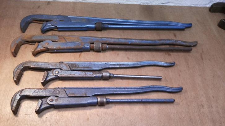 Gedore pijptang sokkentang zweeds 1,5 en 2" 175, Doe-het-zelf en Verbouw, Gereedschap | Handgereedschap, Gebruikt, Ophalen of Verzenden