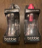 2 NIEUWE BOBBLE DRINKFLESSEN / WATERFLESSEN, Ophalen, Nieuw