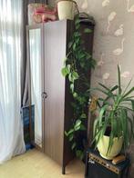 Hang/legkast (1 plank) met spiegel, Huis en Inrichting, Ophalen, Gebruikt, Met hangruimte, 50 tot 100 cm