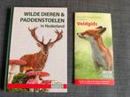 Boek + Veldgids Wilde Dieren & Paddenstoelen in Nederland, Boeken, Natuur, Ophalen of Verzenden, Nieuw, Natuur algemeen