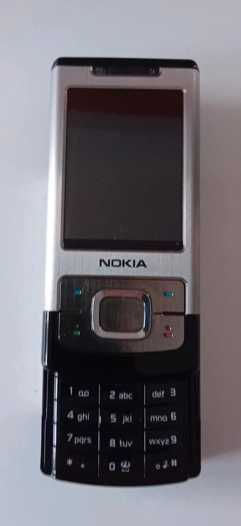 Nokia 6500 incl lader, Telecommunicatie, Mobiele telefoons | Nokia, Zonder abonnement, Zonder simlock, Schuifmodel, Fysiek toetsenbord