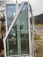 Kunststof kozijnen met triple glas 4 stuks. Nieuw, Doe-het-zelf en Verbouw, Kozijnen en Schuifpuien, Kunststof, Raamkozijn, Nieuw