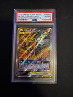 PSA 8 Moltres & Zapdos & Articuno GX (SM 210) / CM Prijs, Ophalen of Verzenden, Nieuw, Losse kaart