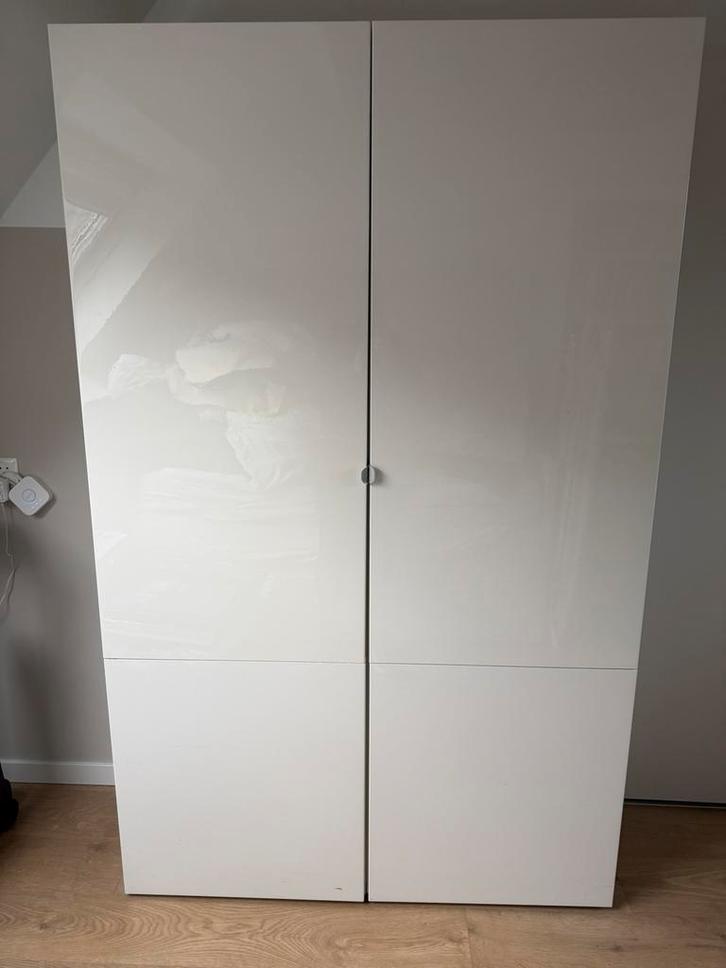 IKEA BESTÅ kast | wit hoogglans | in nette staat, Huis en Inrichting, Kasten | Dressoirs, Gebruikt, 50 tot 100 cm, 25 tot 50 cm