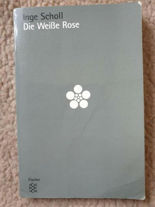 Inge Scholl - Die Weiße Rose / taal - Duits, Boeken, Romans, Gelezen, Ophalen of Verzenden