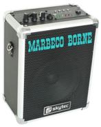 Mobiele Geluidsinstallatie 50W,USB, SD,VHF microfoon ST-030