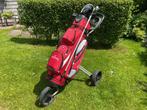 Tas: merk: Spalding en golfcar merk: Fastfold, Sport en Fitness, Golf, Ophalen, Gebruikt, Tas, Overige merken