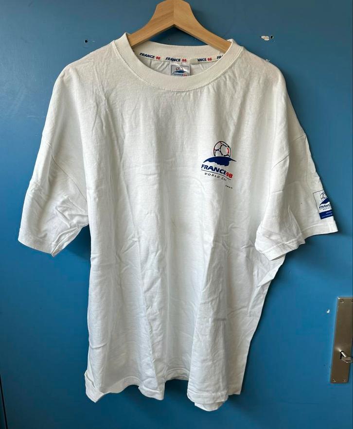 Vintage WK 1998 België Shirt - XL, Verzamelen, Sportartikelen en Voetbal, Verzenden