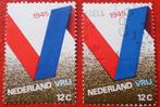 Nederland Vrij - 12c - 1x Postfris / 1x Gestempeld, Postzegels en Munten, Postzegels | Nederland, Na 1940, Verzenden, Postfris