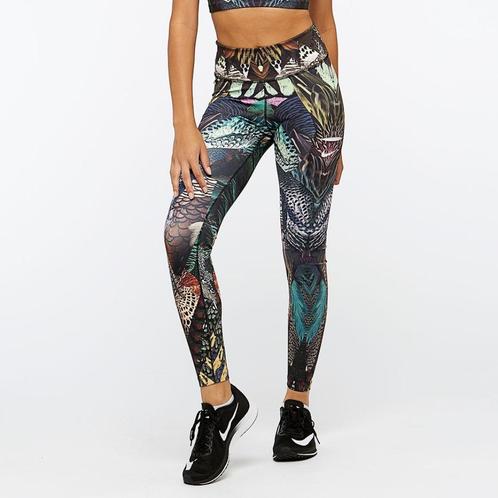 Nike Dry Fit Paradise Bird Legging Nieuw!, Kleding | Dames, Sportkleding, Nieuw, Fitness of Aerobics, Maat 38/40 (M), Overige kleuren