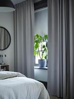 IKEA MAJGULL Curtains – Dark Gray, Huis en Inrichting, Stoffering | Gordijnen en Lamellen, Ophalen of Verzenden, Zo goed als nieuw