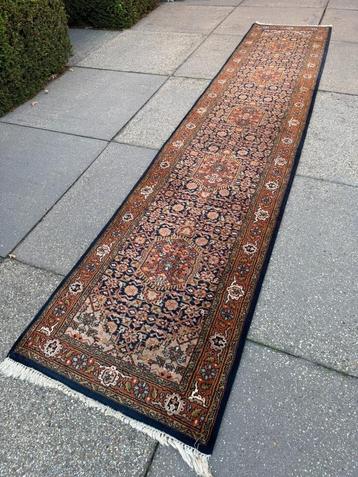 Perzische handgeknoopte wollen loper Bidjar – 373 x 80 cm beschikbaar voor biedingen