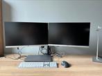 2 HP 24FW/24F monitor schermen inclusief monitor beugel, Computers en Software, Monitoren, Ophalen, Zo goed als nieuw, 60 Hz of minder