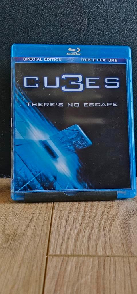 Cube  COLLECTION (3DELEN)., Cd's en Dvd's, Blu-ray, Zo goed als nieuw, Horror, Boxset, Ophalen of Verzenden