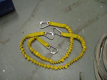 Life lijnen met RVS haken, nooit gebruikt  7.50 pst  beschikbaar voor biedingen