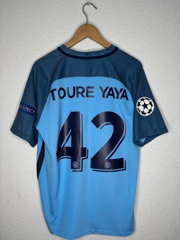 Manchester City Thuis 2016/2017 Yaya Toure beschikbaar voor biedingen