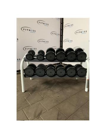 Technogym dumbells | rek | set | Kracht | beschikbaar voor biedingen