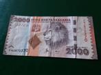 2000  Two Thousand Shillings .Tanzania, Ophalen of Verzenden, Tanzania