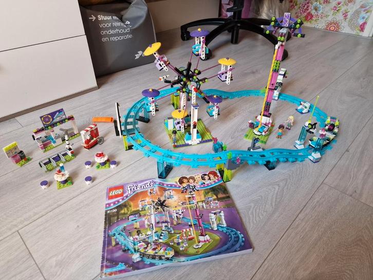 Lego Friends Kermis 41130 - Complete Set!, Kinderen en Baby's, Speelgoed | Duplo en Lego, Zo goed als nieuw, Lego, Complete set