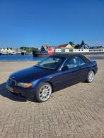 BMW 3-Serie 2.5 CI 323 Cabrio 2000 Blauw met APK en Hardtop, Auto's, Achterwielaandrijving, Beige, 2494 cc, Cabriolet