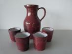 Laurens Goldewjk  gesigneerd keramiek - roodbruin, Antiek en Kunst, Antiek | Keramiek en Aardewerk, Ophalen of Verzenden