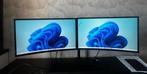 Samsung 27 inch curved monitors 2x, Gaming, 3 tot 5 ms, Curved, VA