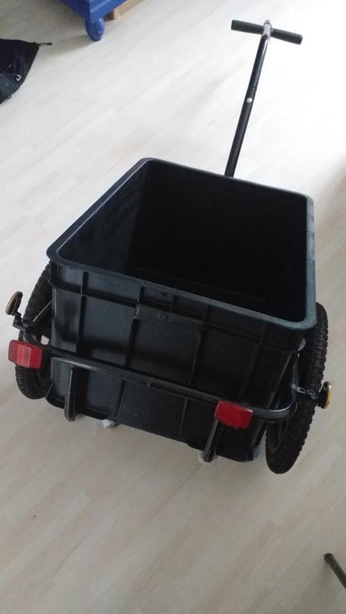 Fietskar (zo goed als nieuw), Fietsen en Brommers, Fietsaccessoires | Aanhangers en Karren, Zo goed als nieuw, Bagagekar, 40 tot 60 kg