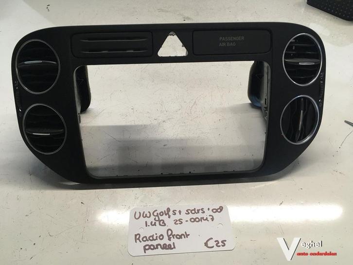 Vw Golf 5 plus 5drs 1.4 B 2008 2500147   Luchtrooster midden, Auto-onderdelen, Dashboard en Schakelaars, Gebruikt, Ophalen of Verzenden